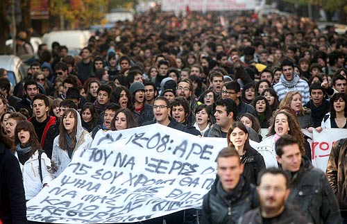 Protest in Greece