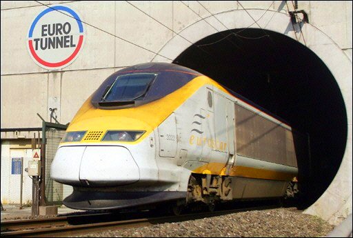 Eurotunnel through wich unsafe trains will be taken