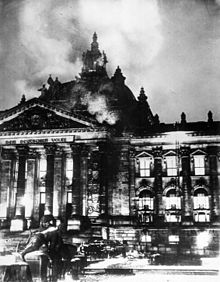1933 Hitler's attack on Riechstag