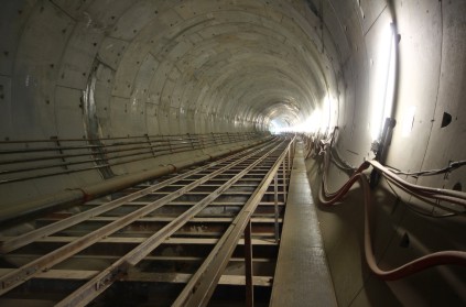 Tunnel for Crossrail project