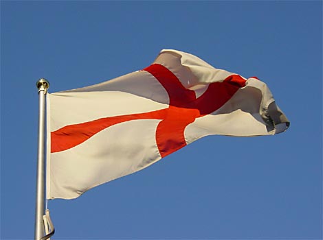 Flag of St George - the naitonal flag of England